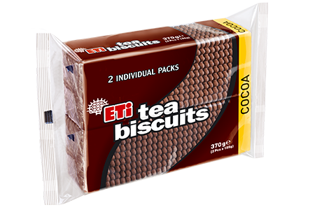 Eti Tea Biscuits Cacoa 370 GR
